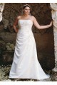 A-line Side Drape Strapless Gown AI13011114