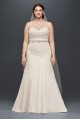 Allover Lace Mermaid Plus Size Wedding Dress Collection 9WG3842