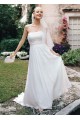 Chiffon Soft Gown with Beaded Lace on Empire Waist AI10042168
