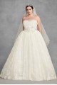  Corded Plus Size Wedding Dress 8VW351372