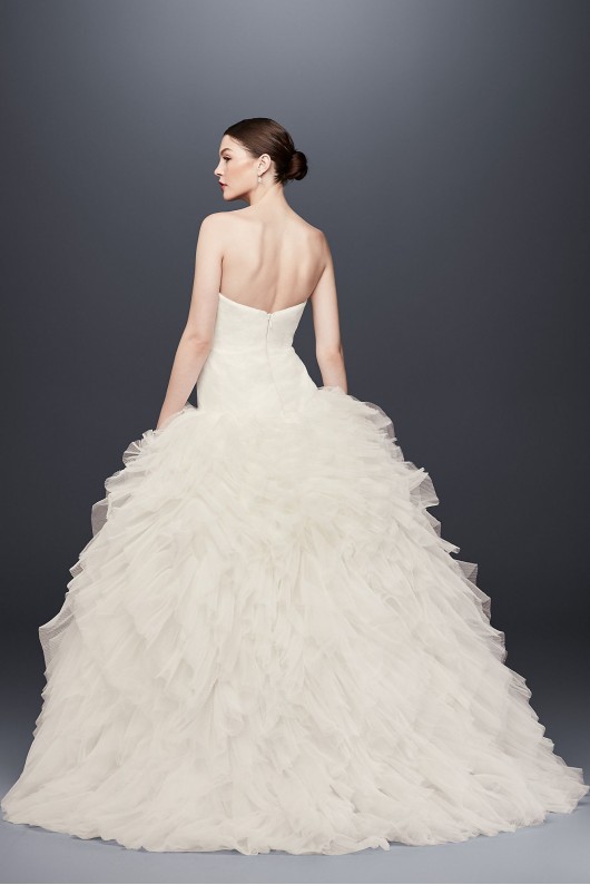Drop-Waist Tulle Wedding Dress Truly Zac Posen ZP341734