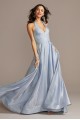Elegant Plunging Halter Speechless X43461W326 Ball Gown