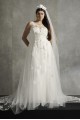 Extra Length Plus Size 4XL8VW351501 Tall Punched Wedding Dress