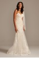 Layered Lace Petite Mermaid 7WG3988 Wedding Dress