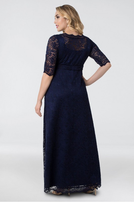 Leona Lace A-Line Plus Size Gown 11180902