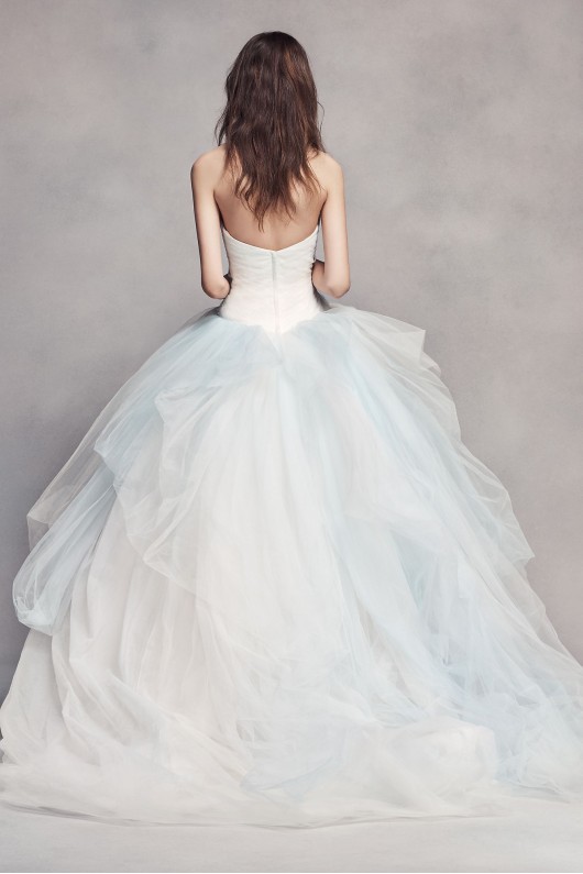  Ombre Tulle Wedding Dress VW351322