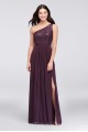 One-Shoulder Sequin and Mesh Bridesmaid Dress Reverie AP2E202811