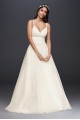 Pleated Tulle Ball Gown Wedding Dress Collection WG3843