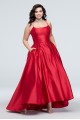 Plus Size 1620BNW Prom Dress with Pockets
