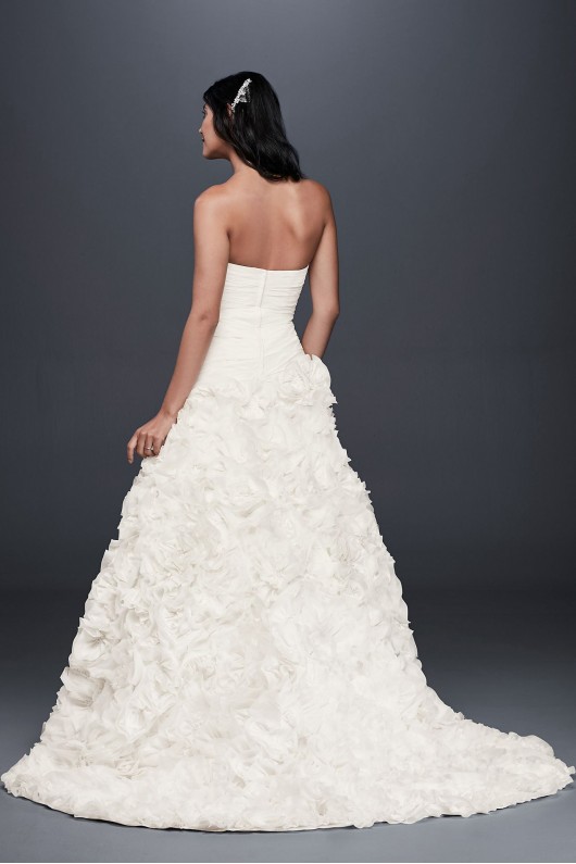 Rosette Skirt Wedding Dress Collection OP1304