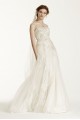 Tulle Wedding Dress with 3D Flowers MS251115