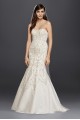 Tulle and Crystal Mermaid Wedding Dress CWG706