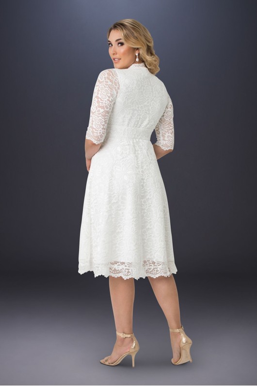 Wedding Belle Plus Size Short Dress 19150905